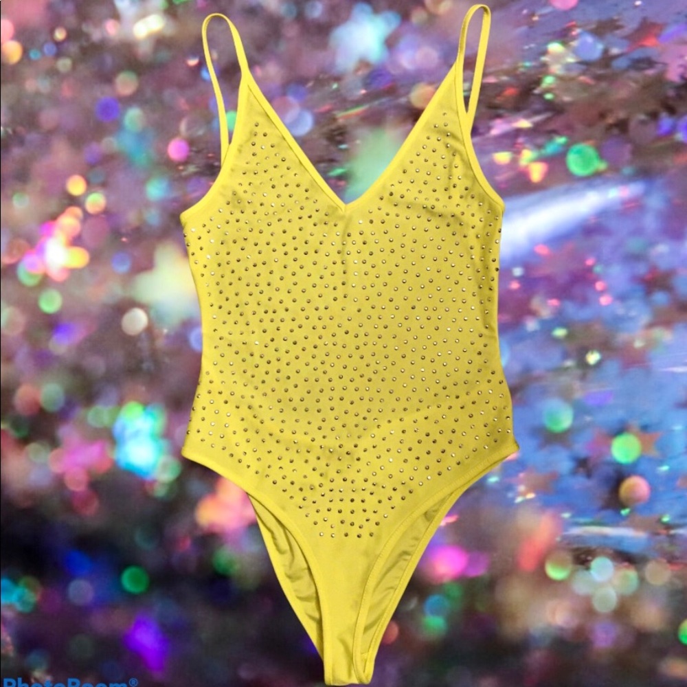 Rhinestone bodysuit